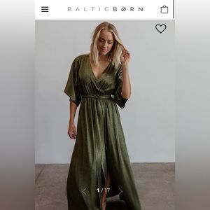 Savannah Print Kimono Maxi - Baltic Børn